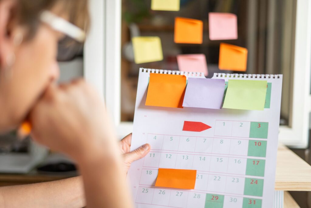 Resturlaub-Kalender.